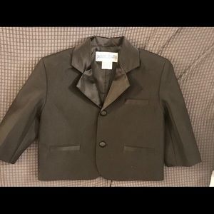 Black Toddler Boys Suit Jacket